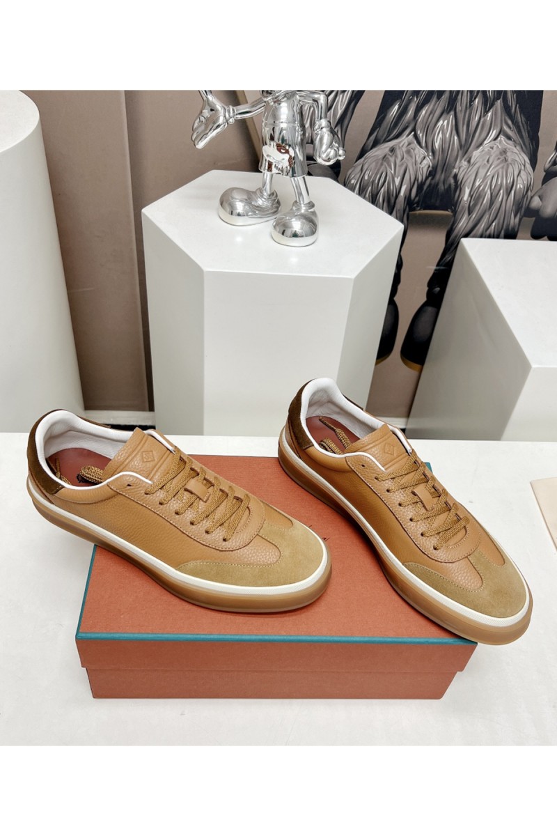 Loro Piana, Men's Sneaker, Camel