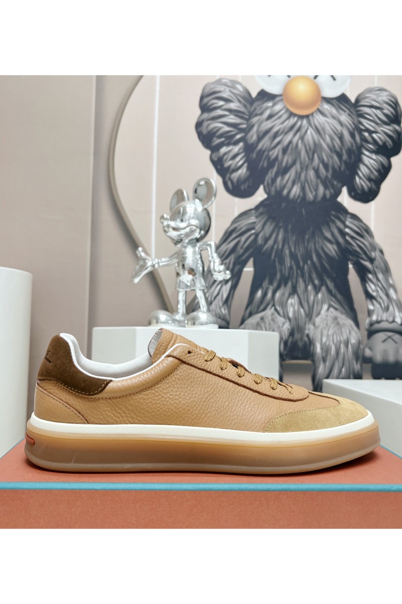 Loro Piana, Men's Sneaker, Camel