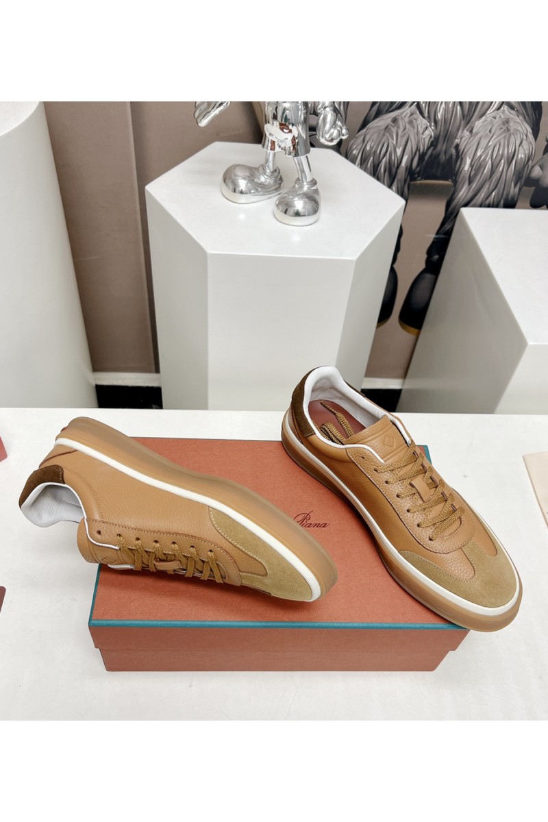 Loro Piana, Men's Sneaker, Camel