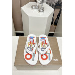 Christian Louboutin, Men's Slipper, White