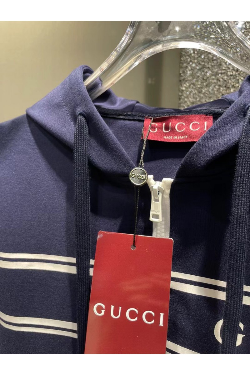 Gucci, Men's Tracksuit, Blue