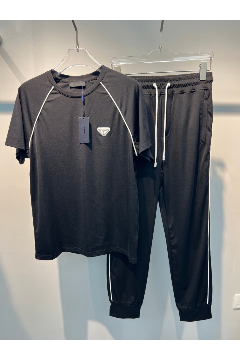 Prada, Men's Tracksuit, Black