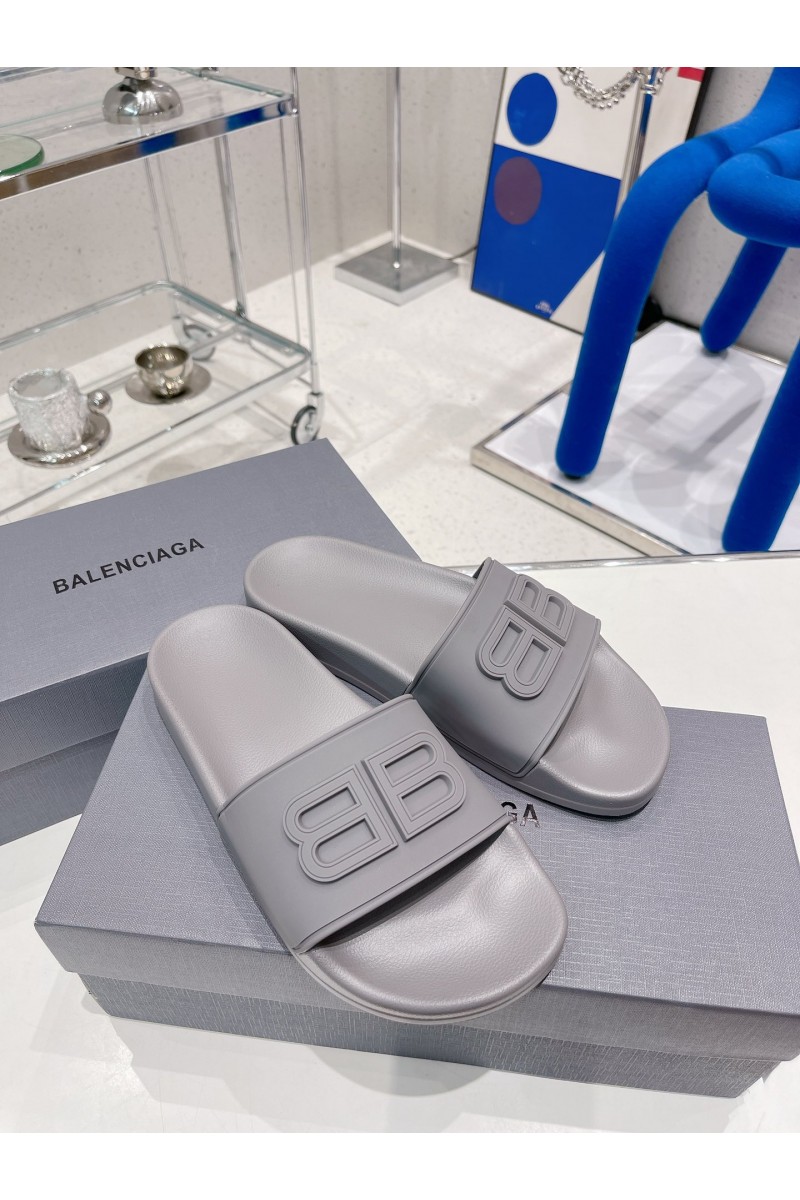 Balenciaga, Men's Slipper, Grey
