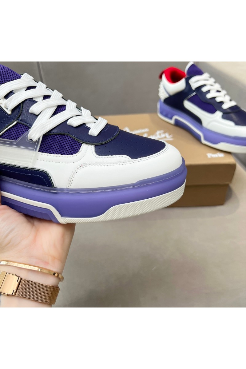 Christian Louboutin, Men's Sneaker, Purple