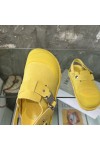 Christian Dior, Women's Sandal, Yellow