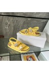 Christian Dior, Women's Sandal, Yellow