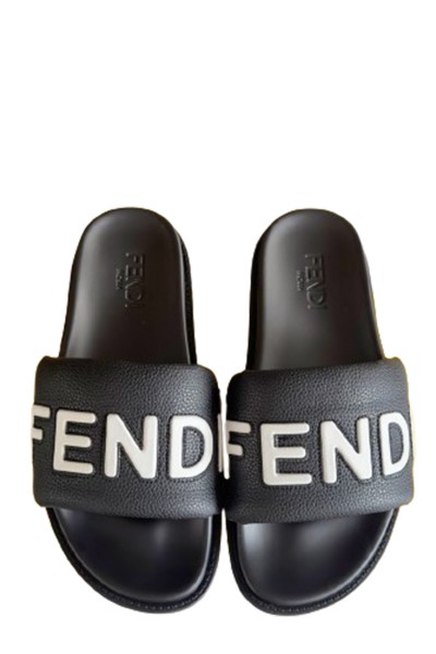 Fendi, Men's Slipper, Black