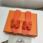 Hermes, Women's Slipper, Orange