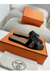 Hermes, Women's Slipper, Black