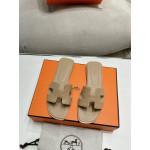 Hermes, Women's Slipper, Beige