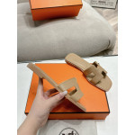 Hermes, Women's Slipper, Beige