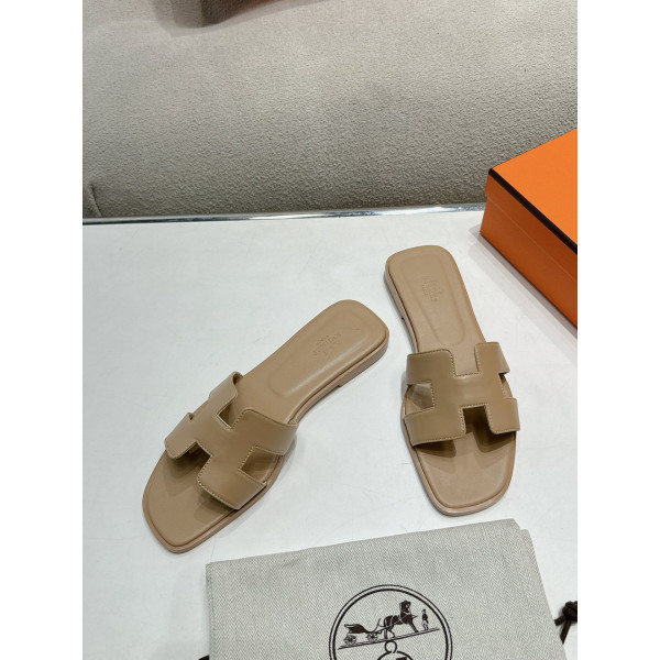 Hermes, Women's Slipper, Beige