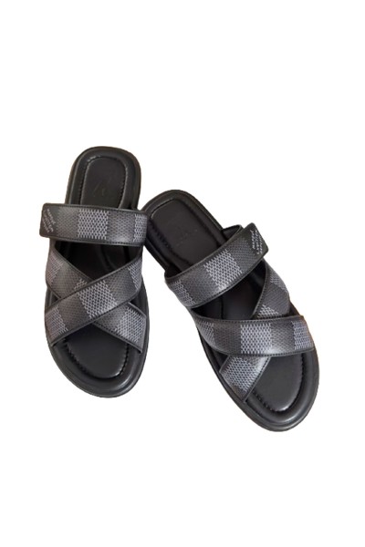 Louis Vuitton, Men's Slipper, Black