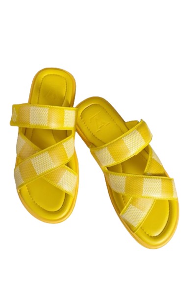 Louis Vuitton, Men's Slipper, Yellow