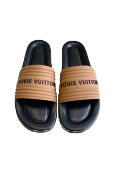 Louis Vuitton, Men's Slipper, Camel