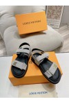 Louis Vuitton, Women's Sandal, Grey