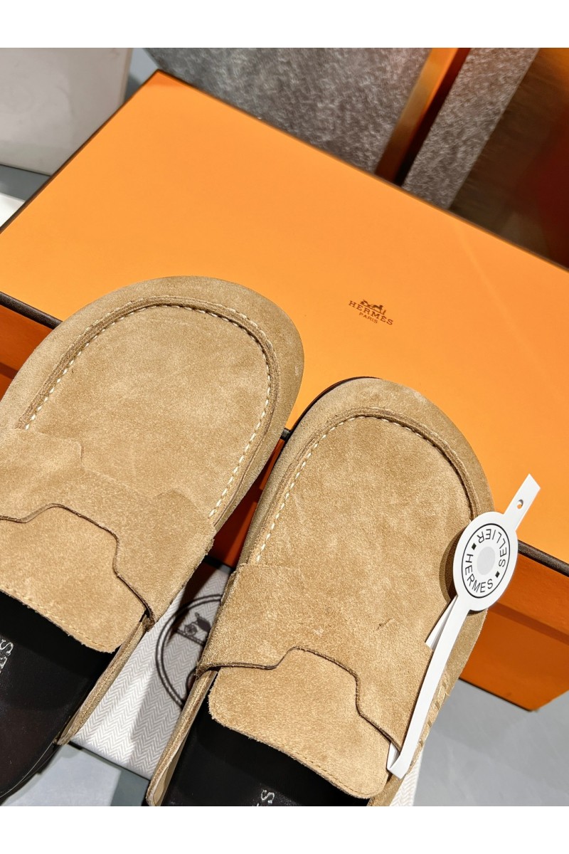 Hermes, Women's Slipper, Camel