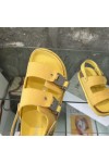 Christian Dior, Men's Sandal, Yellow