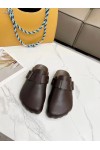 Balenciaga, Women's Slipper, Brown