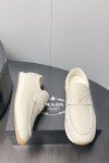 Prada, Men's Loafer, White