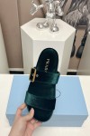 Prada, Women's Slipper, Green