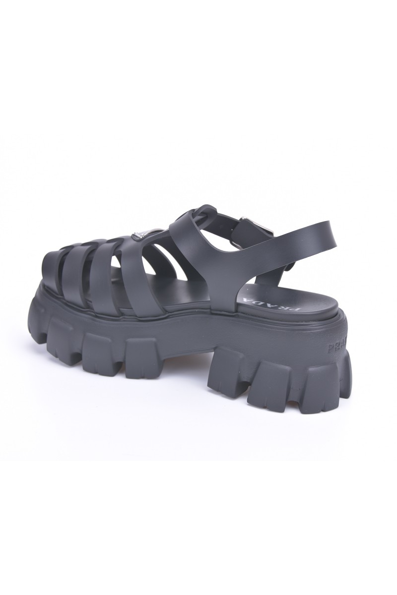 Prada, Women's Sandal, Black