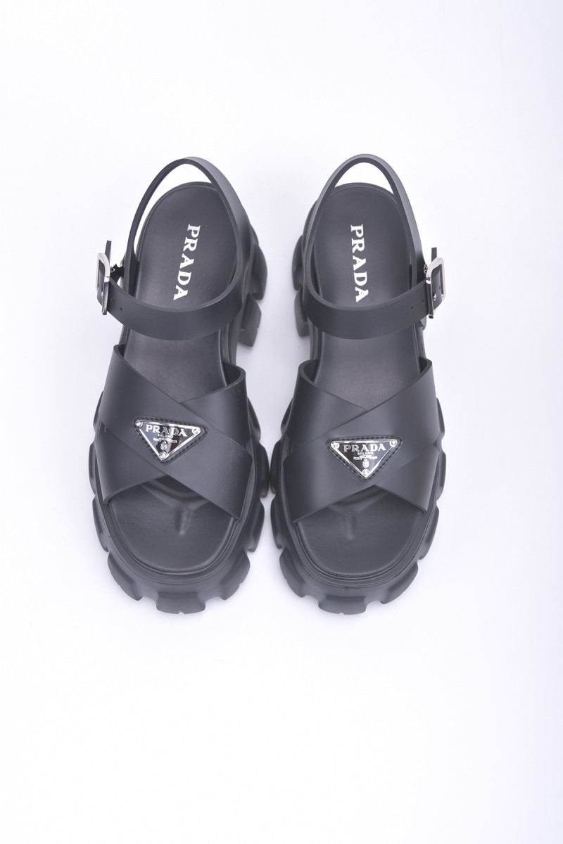 Prada, Women's Sandal, Black