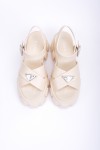 Prada, Women's Sandal, Beige