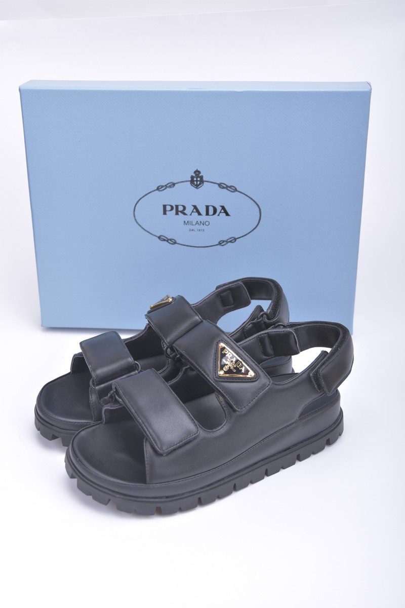Prada, Women's Sandal, Black