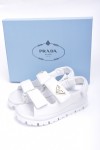 Prada, Women's Sandal, White