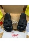 Christian Louboutin, Men's Slipper, Black