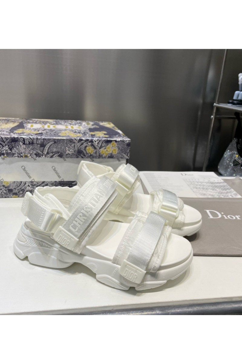 Christian Dior, Women's Sandal, White