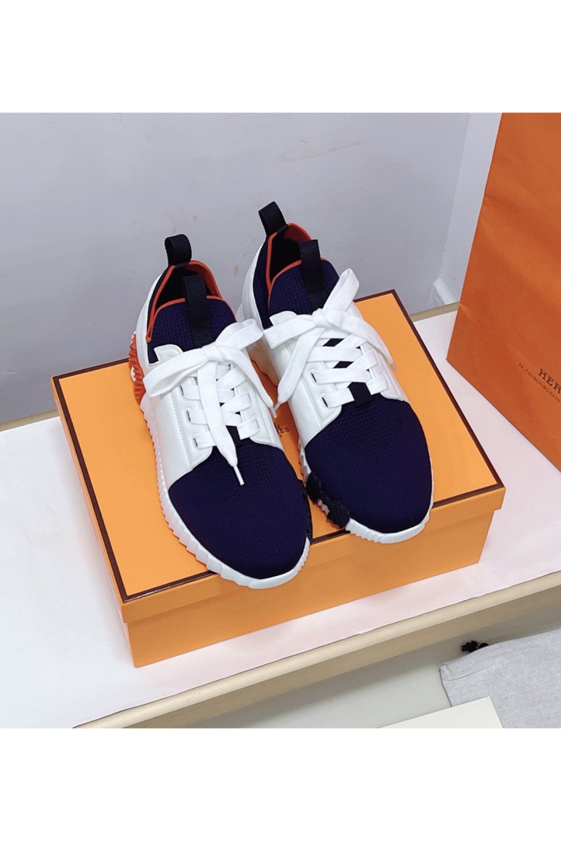 Hermes, Men's Sneaker, Navy