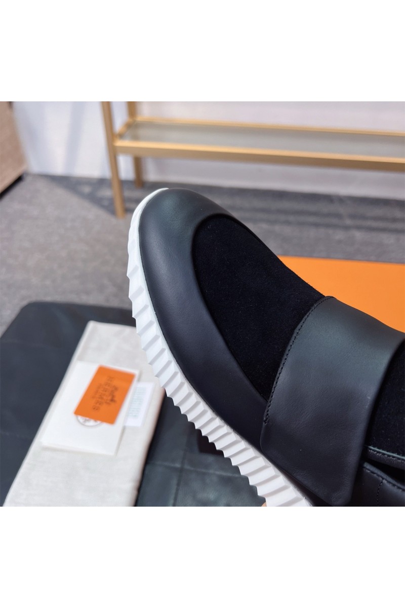 Hermes, Men's Sneaker, Black