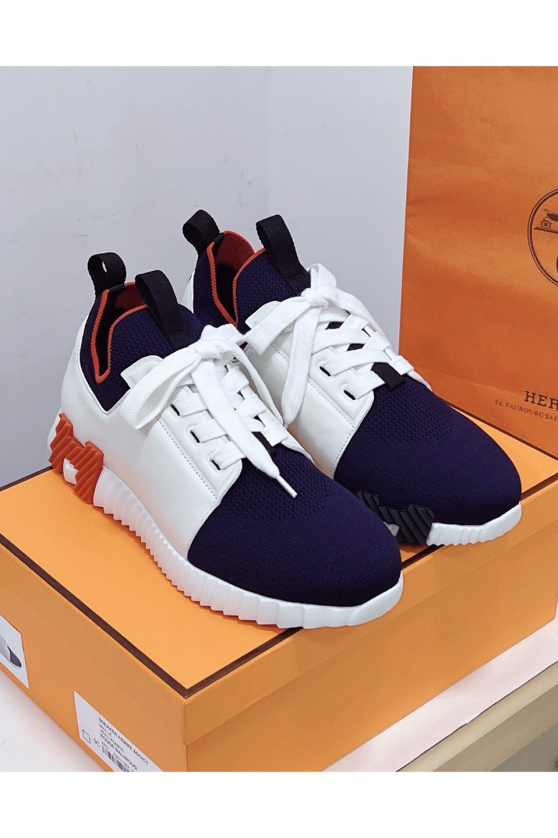 Hermes, Women's Sneaker, Navy