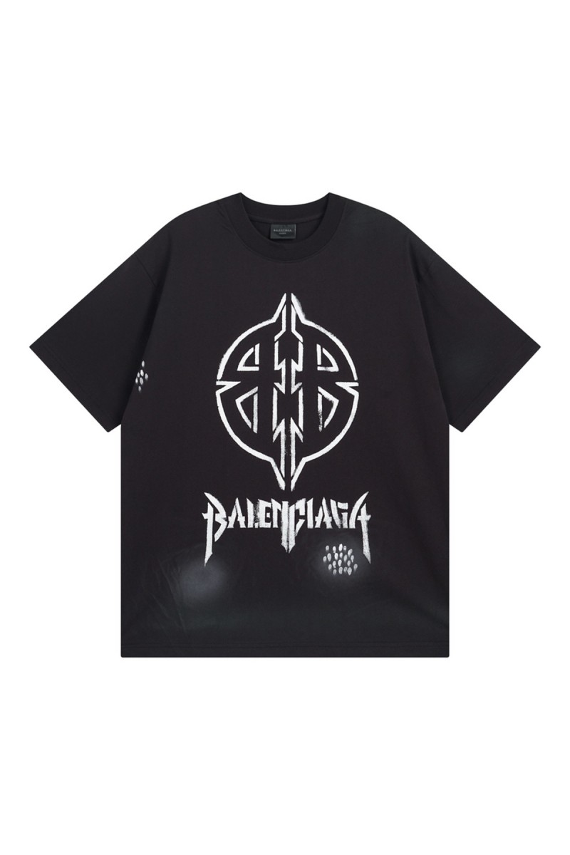 Balenciaga, Men's T-Shirt, Black