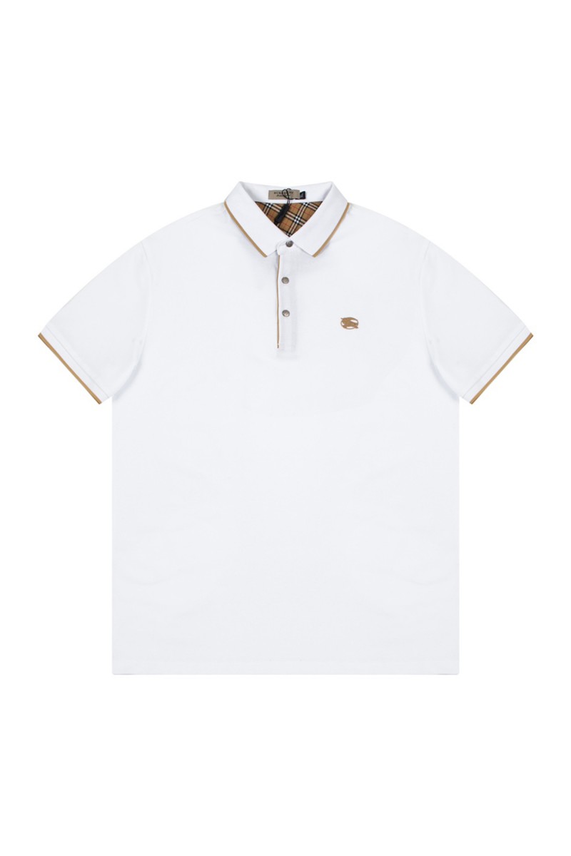 Burberry, Men's Polo, White