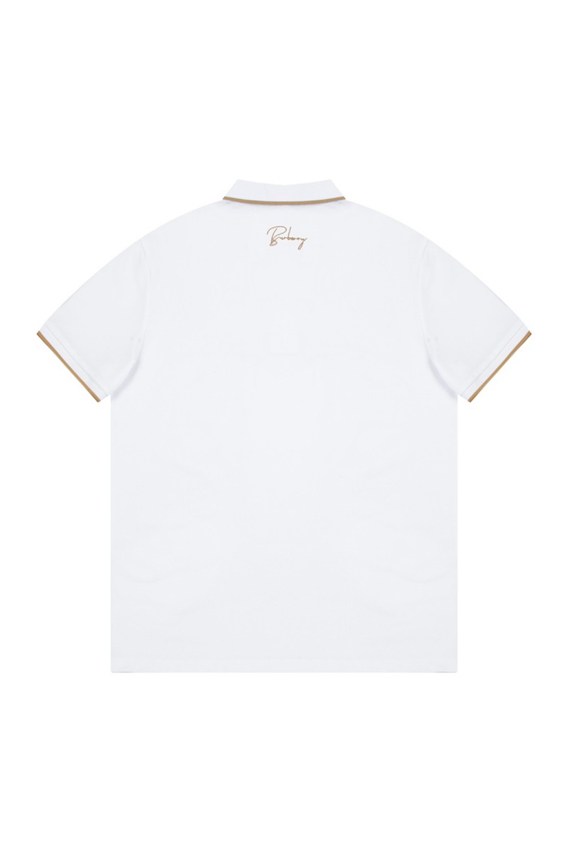 Burberry, Men's Polo, White