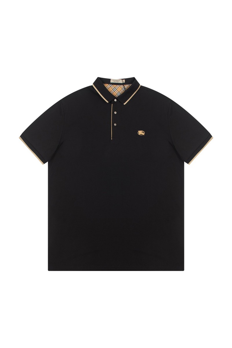 Burberry, Men's Polo, Black