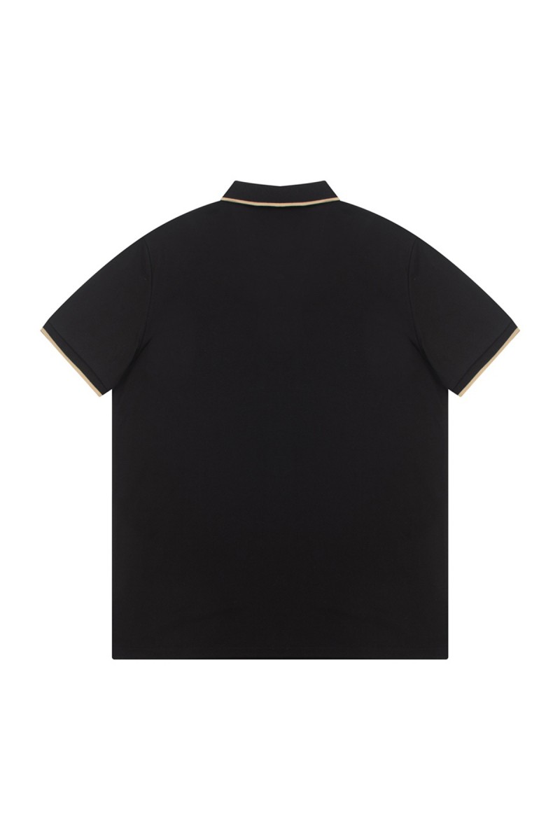 Burberry, Men's Polo, Black