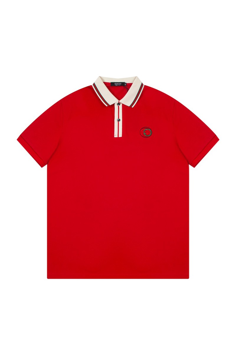 Gucci, Men's Polo, Red