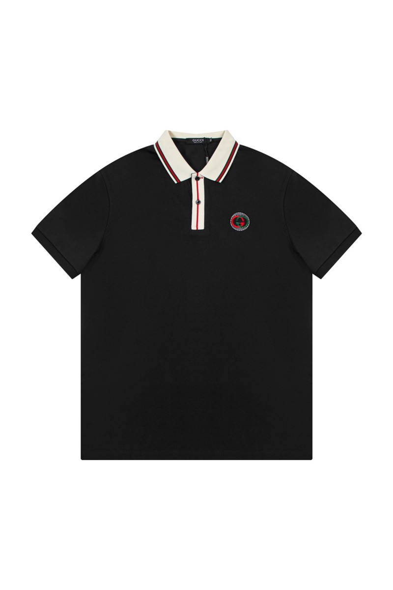 Gucci, Men's Polo, Black