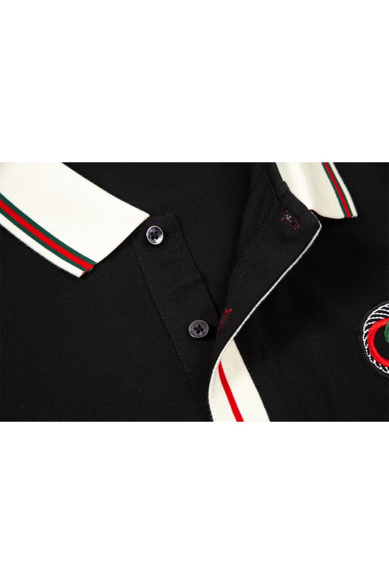 Gucci, Men's Polo, Black