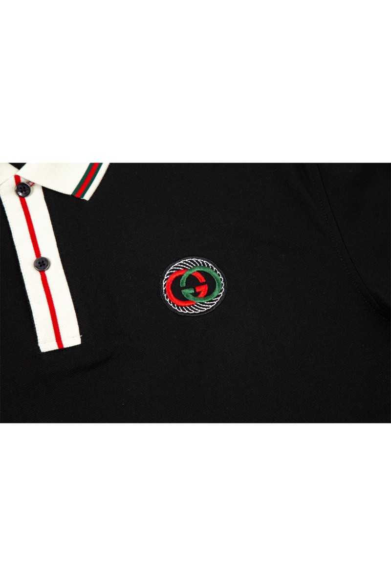 Gucci, Men's Polo, Black