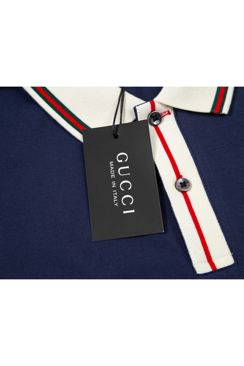Gucci, Men's Polo, Navy