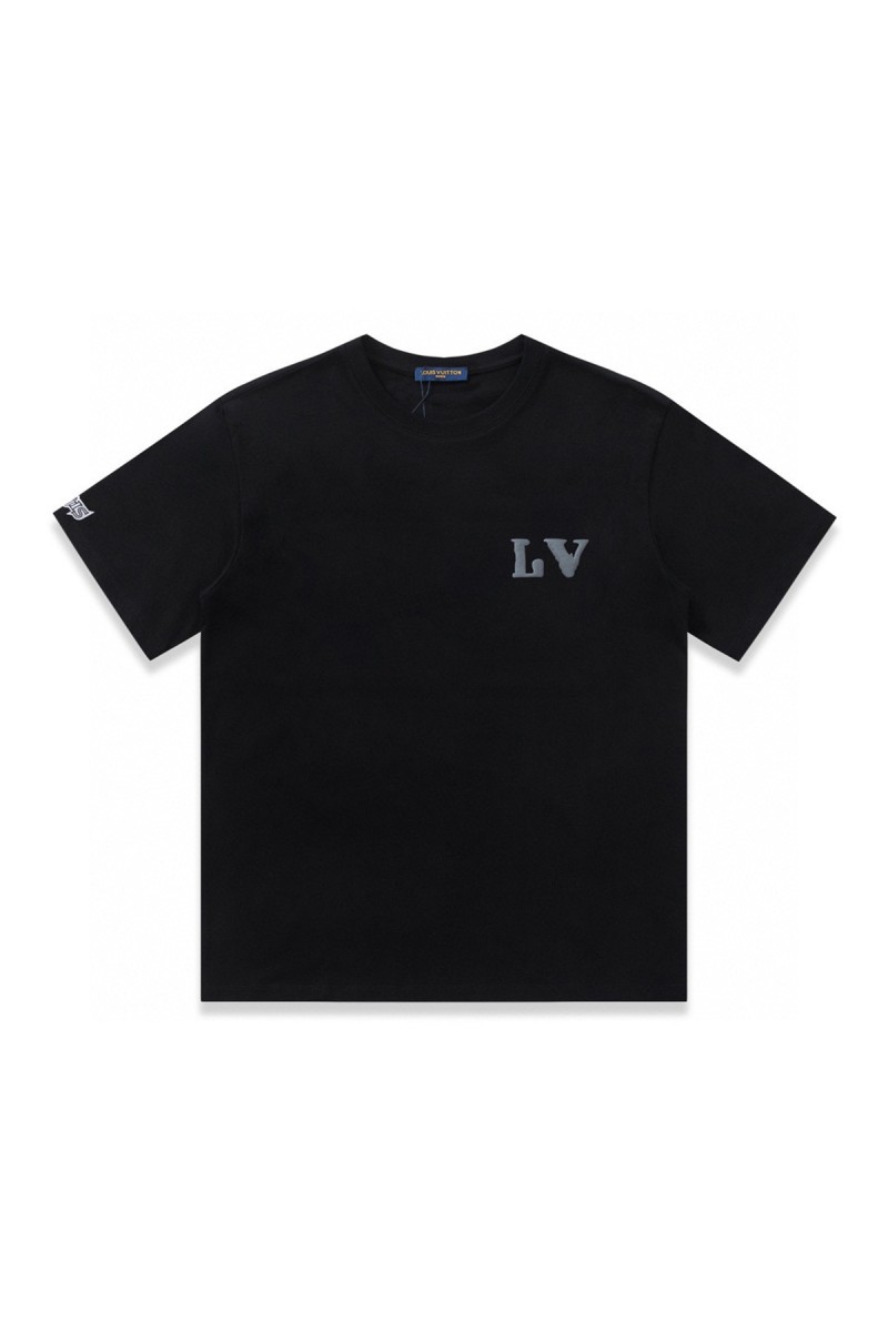 Louis Vuitton, Men's T-Shirt, Black