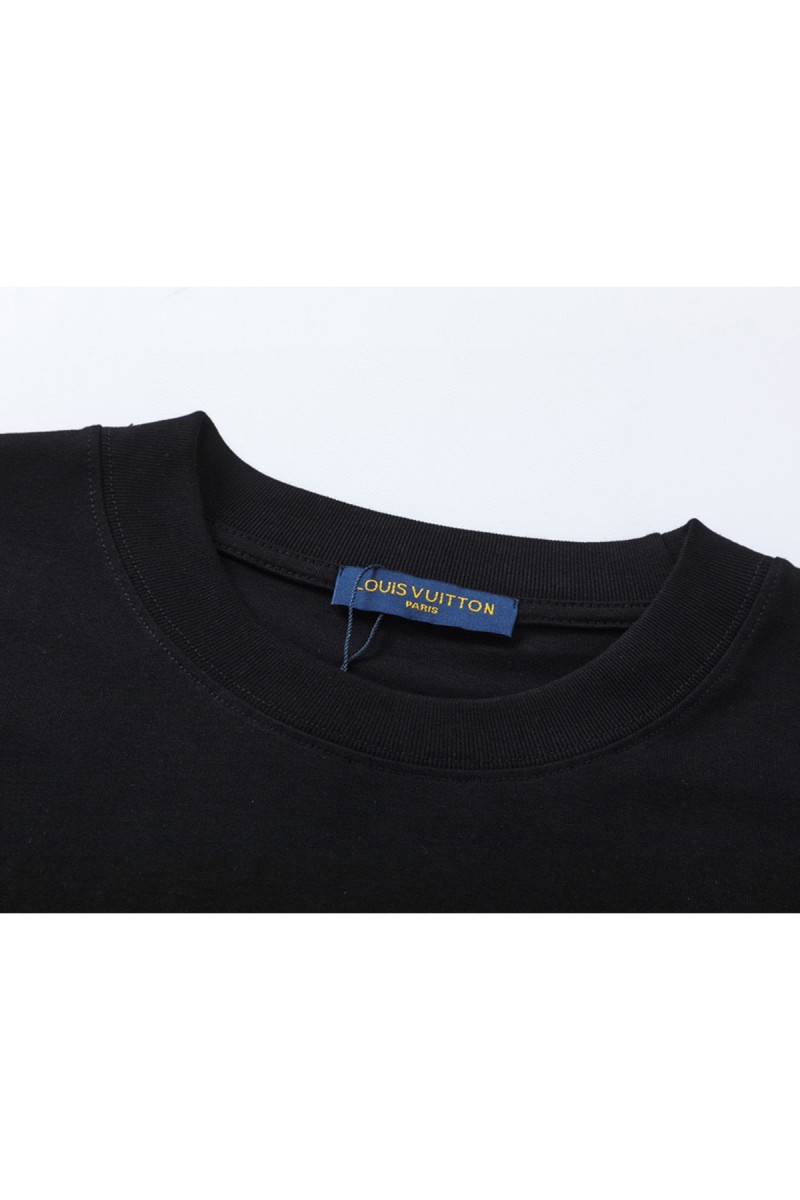 Louis Vuitton, Men's T-Shirt, Black