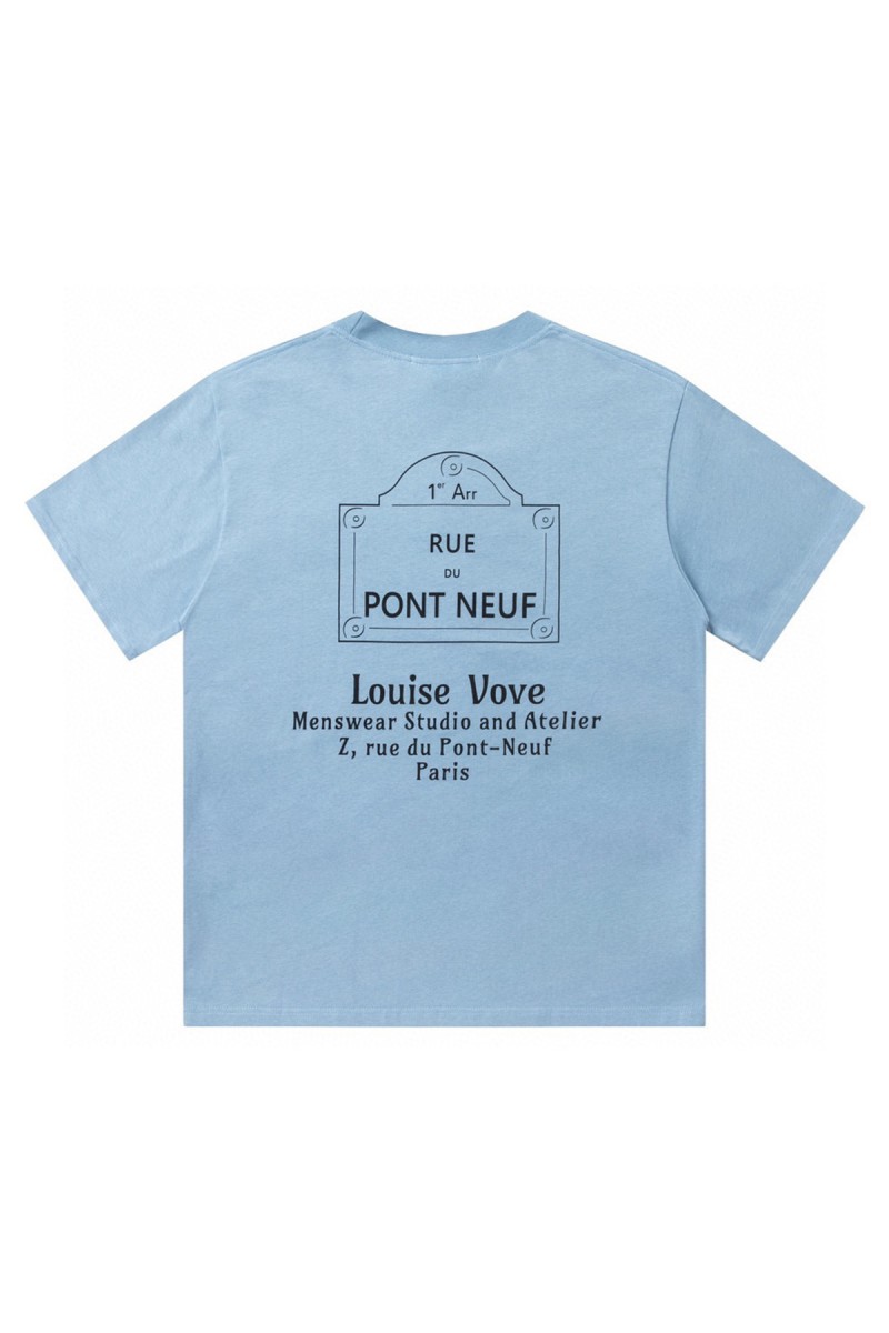 Louis Vuitton, Men's T-Shirt, Blue