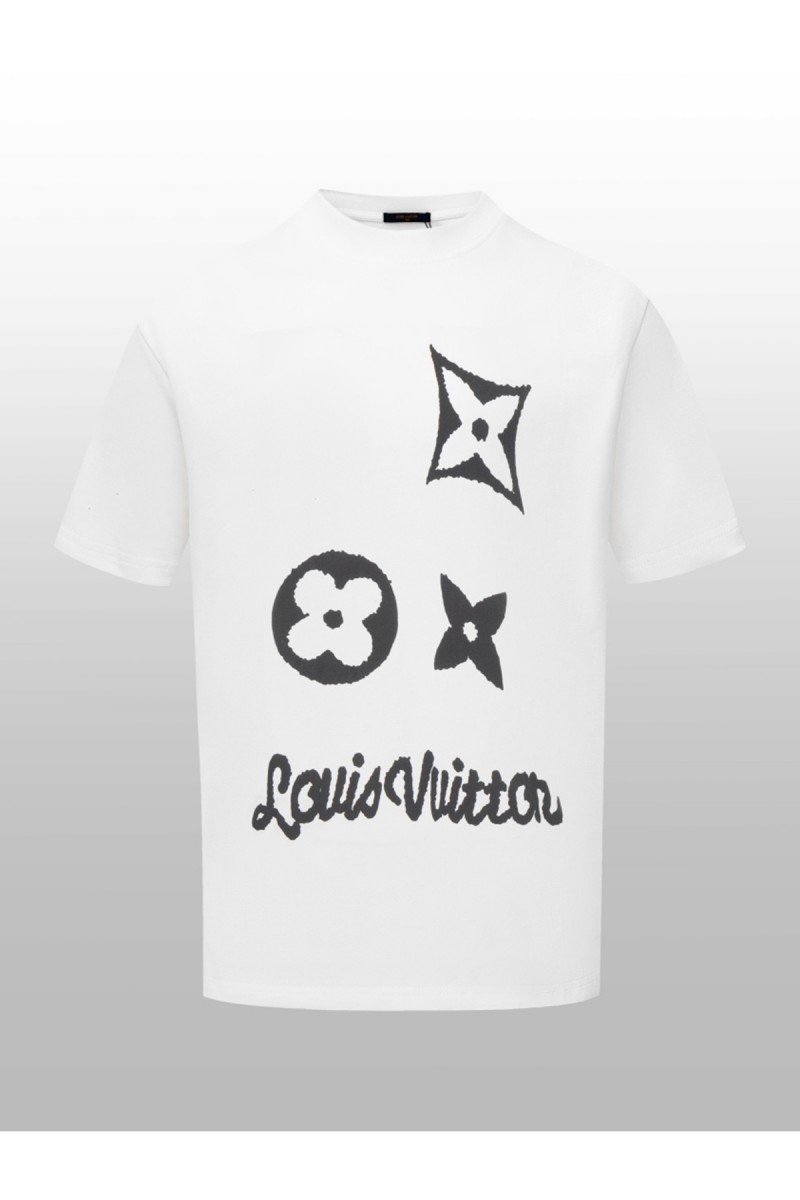 Louis Vuitton, Men's T-Shirt, White