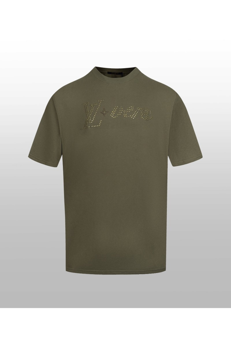 Louis Vuitton, Men's T-Shirt, Green
